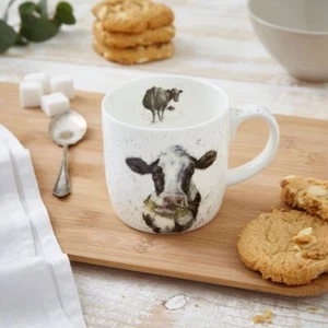 Royal Worcester Wrendale Designs Mooo (Kuh) Tasse - Bild 1 von 3