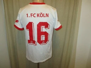 Maglia 1.FC Colonia erima U19 Matchworn 2015/16 "Rhein Energie" + n.16 taglia S - Foto 1 di 6