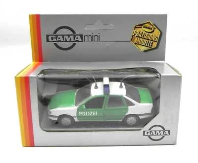 Vectra Polizei Police Gama mini Opel MIB 1:43 #1170 m - Immagine 1 di 4