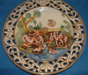 Plato Porcelana Desnudo Italiano Edición Limitada 302 de 302 - Imagen 1 de 1