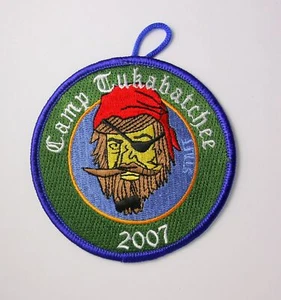 Camp Tukabatchee 2007 Summer Staff Patch - Alibamu Lodge 179 Area Council - Picture 1 of 1