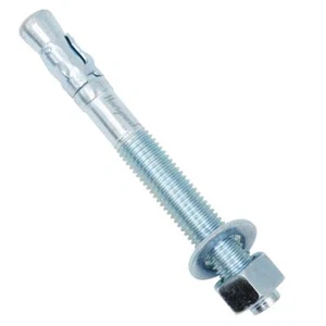 Horiznext 3/4 x 7 Wedge Anchor, for Cement and Concrete only, zinc-Plated Car... - Picture 1 of 5