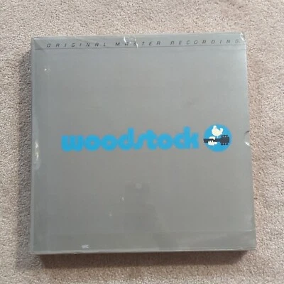Mobile Fidelity Woodstock Vinyl LP Box Set. New. Sealed. 1985 MFSL. Numbered - Image 1 of 4