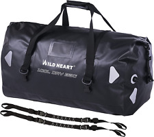 WILD HEART Waterproof Travel Duffel Bag PVC500D Double-Bottom with Rope and Inne