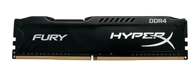 HyperX Fury 4GB (1X4GB) PC4-17000 DDR4-2133 SDRAM HX421C14FBK2/8 - Image 1 of 2