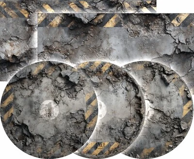 3D6 WARGAMING Neoprene Terrain & Objectives for Warhammer 40K Chapter Approved 2025 - Breach