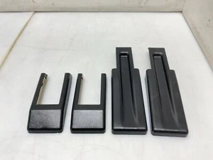 Jeep TJ Wrangler OEM Tailgate Hinges Covers Set Pair Black 2004 2005 2006 169595 - Imagen 1 de 9