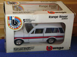 Burago / Bburago   Range Rover Police    cod .0117    scala 1:24   sehr selten
