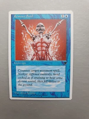 Remove Soul MTG Chronicles (1995) Common Blue Instant NM - Image 1 of 2
