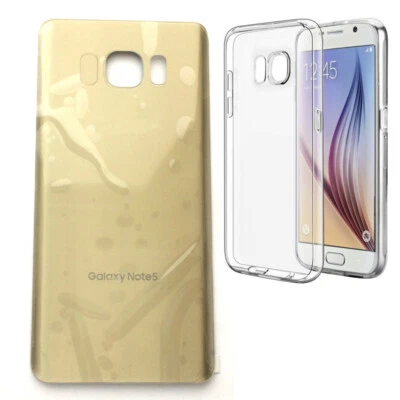 后门电池盖替换件 适用于三星 Galaxy Note 5 SM-N920 — 第 1/4 张图片