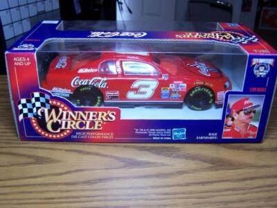 Dale Earnhardt JR Winners Circle 1/24 #1 Coca Cola  Coke  car 1998 new in box - Image 1 of 4