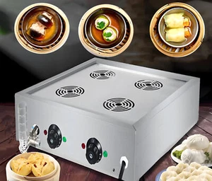 Elektrischer Dampfgarer aus Edelstahl für Brötchen & Knödel, kommerzieller Dampfgarer - Bild 1 von 14