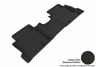 Forro de piso 3D MAXpider negro segunda fila 1 pieza para Hyundai Elantra Foto 1 de 4