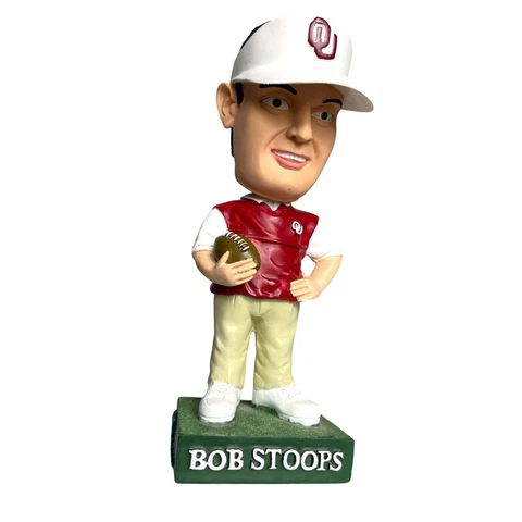 Bob Stoops Bobble Head Oklahoma OU Sooners Football Coach Southwestern Bell Rare Cover