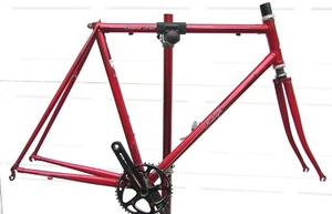 Raleigh Grand Prix *Ultra Rare* Frameset Lugged Steel 57cm w/Fsa Crankset & BB - Picture 1 of 17