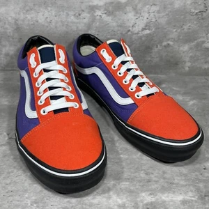 Vans Off The Wall Broncos NFL Lace Up Low Top Shoes Sneakers Men's Size 11.5 - Picture 1 of 15