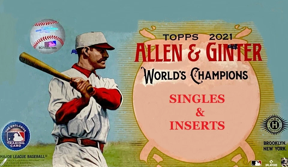 2021 Allen Ginter Base and Insert Singles - Image 1 of 1