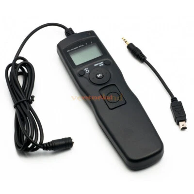 Timer Remote Shutter Release for Nikon D90 D610 D5200 D7100 D7000 D5600 D600