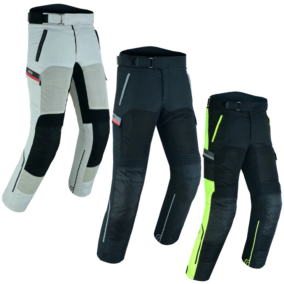 Motorradhose mit Protektoren Herren Textil Motorrad Roller Hose Herren Motorrad