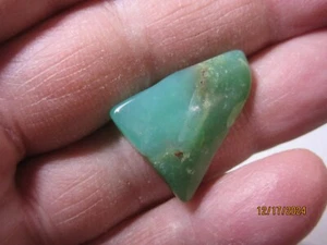 Chrysoprase Tumbled Natural Apple Green Quality 7/8" Gemstone AGTC-36 - Picture 1 of 7