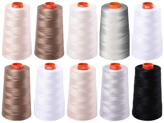 Aurifil Mako 50 Wt 100% Cotton Thread, 6,452 Yard Cone Sandstone - Image 1 of 1