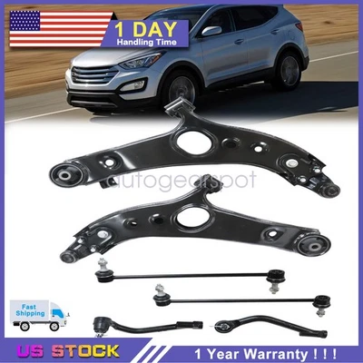 For 2013 2014 Hyundai Santa Fe Sport XL Front Lower Control Arms Ball Joint Kit - Image 1 of 4