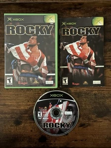 Rocky (Microsoft Xbox, 2002) Complete w/Manual CIB - Picture 1 of 3