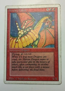 MTG Revised Shivan Dragon Rare MP - Bild 1 von 2