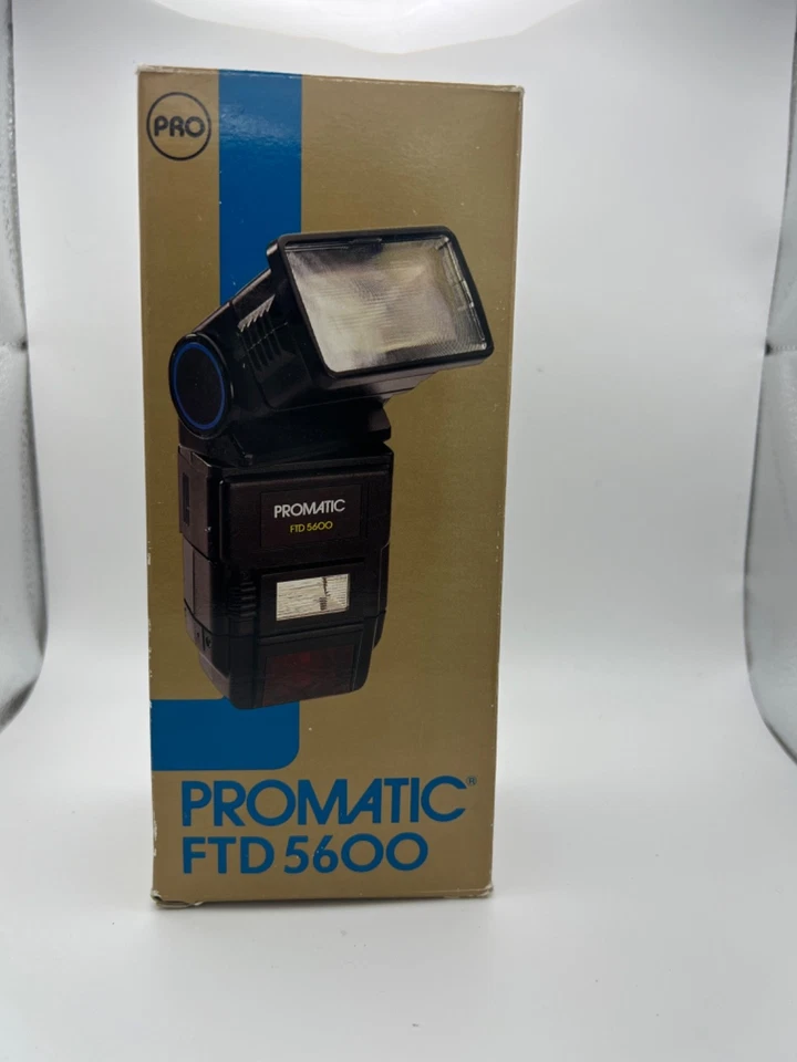 PROMATIC FTD 5600 CAMERA FLASH [MINT IN BOX] - Image 1 of 1