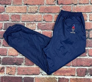 Vintage Atlanta 1996 Olympics Speedo Men’s XL Track Pants 90s Navy Blue USA - Picture 1 of 11