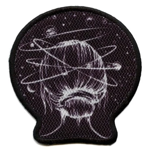 Star Dreaming Patch Witch Embroidered Iron On - Picture 1 of 2