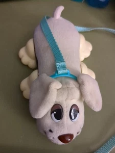 Correa azul vintage 1996 Pound Puppies Wiggle N Walk - Imagen 1 de 2