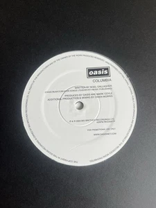Oasis Columbia Demo Single Sided Promo 12'' UK 2004 Big Brother  Mint - Picture 1 of 4