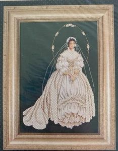 Lavender & Lace Counted Cross Stitch Pattern L&L 29 I THEE WED - Picture 1 of 3
