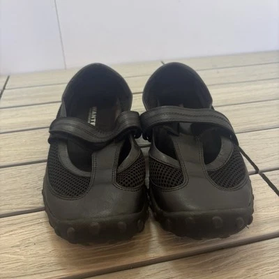 Zapatos Mary Jane de cuero para mujer 9 negros WANTED Foto 1 de 4