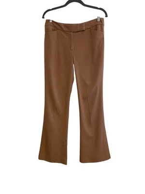 Pantalones de pierna acampanados ajustados beige 6P de mercado negro de la Casa Blanca para mujer Y2K hippie informales Foto 1 de 4