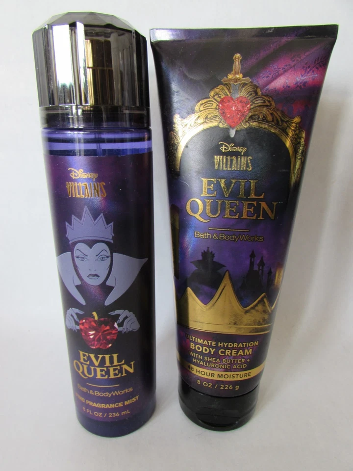 bath and body works disney villains evil queen shower gel foam soap cream mist