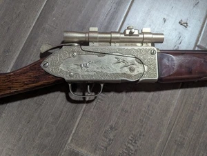 Hubley Mfg. vintage años 50 Pistola de juguete para rifle Co. Sportsman con mira telescópica - Imagen 1 de 7