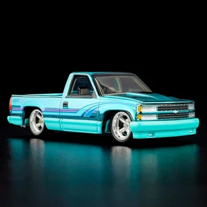2025 Hot Wheels Red Line Club RLC 1990 Chevy 454 SS (Spectraflame Teal) - Picture 1 of 1