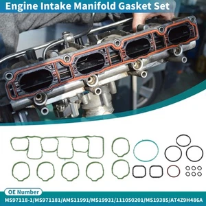No.MS97118-1 Lower and Upper Engine Intake Manifold Gasket Set for Ford F-150 - Bild 1 von 8