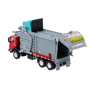 Alloy Diecast Barreled Garbage Carrier Truck 1:24 Waste Material WJAB - Picture 1 of 9