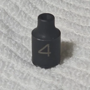 Matco Tools Ap4m6v Adv 1/4" DRIVE 4MM METRIC 6 POINT IMPACT SOCKET - Picture 1 of 13