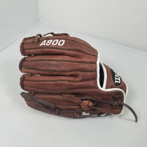 Wilson A900 braun Leder Baseball Handschuh ad9rb18115 11,5" RHT Kinder Jugend - Bild 1 von 8