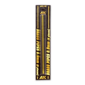 AK Interactive - Brass Pipes 0.9mm, 5 Units AK9108 - Picture 1 of 4