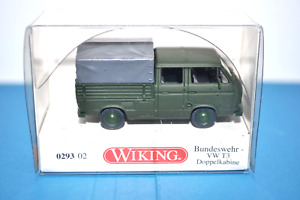 Wiking 0293 02 Volkswagen T3 Double Cab Van (Military) for Marklin NEW w/BOX