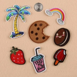 New Embroidered Iron On/ Sew On PATCH Lot Craft DIY Badge Bag Fabric #4 Combo - Picture 1 of 1