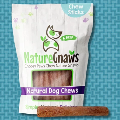 Palos de bully extrafinos para perros - hueso dental de carne natural premium Foto 1 de 4