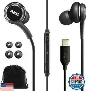 SAMSUNG AKG Wired Earbuds Original USB Type C in-Ear Earbud Headphones with R - Picture 1 of 5