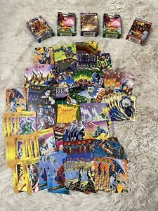 Marvel Overpower Card Game Lot /COLLECTION Over 450 cards.