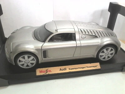 MAISTO SPECIAL EDITION 1:18 DIE CAST AUDI SUPERSPORWAGEN "ROSEMEYER" ART 31625 - Immagine 1 di 2